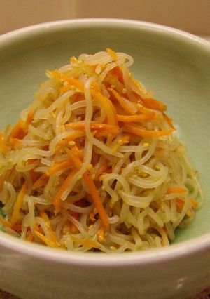 ローズ家の糸こんにゃくのきんぴら-レシピのメイン写真