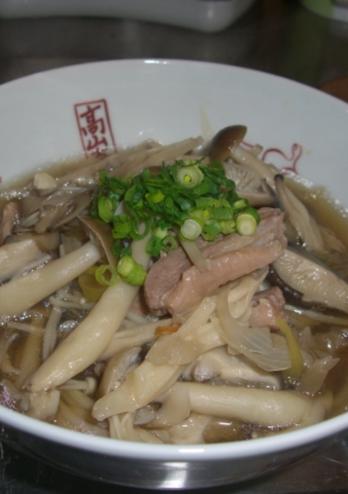 ヘルシー！きのこ鍋　　蕎麦仕立て-レシピのメイン写真