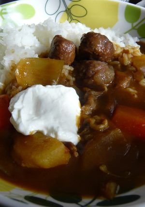 いつものカレーにヨーグルトイン！-レシピのメイン写真