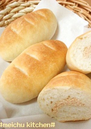 明太ソフトフランス♪ＨＢ-レシピのメイン写真