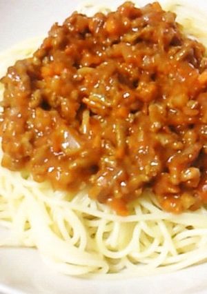 トマト缶いらず☆ケチャップでミートソース-レシピのメイン写真
