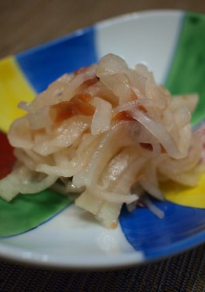 大根の梅あえ-レシピのメイン写真