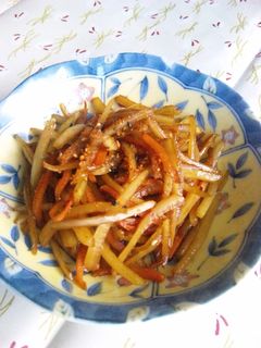 大根の皮様 きんぴら大根-レシピのメイン写真