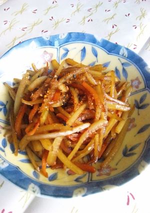 大根の皮様　きんぴら大根-レシピのメイン写真