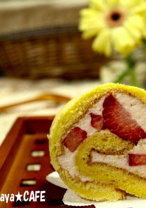 MAKIMAKI!ロールケーキ!-レシピのメイン写真