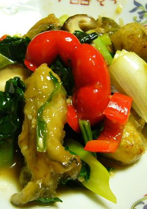 牡蠣とたっぷり野菜の中華炒め♪-レシピのメイン写真