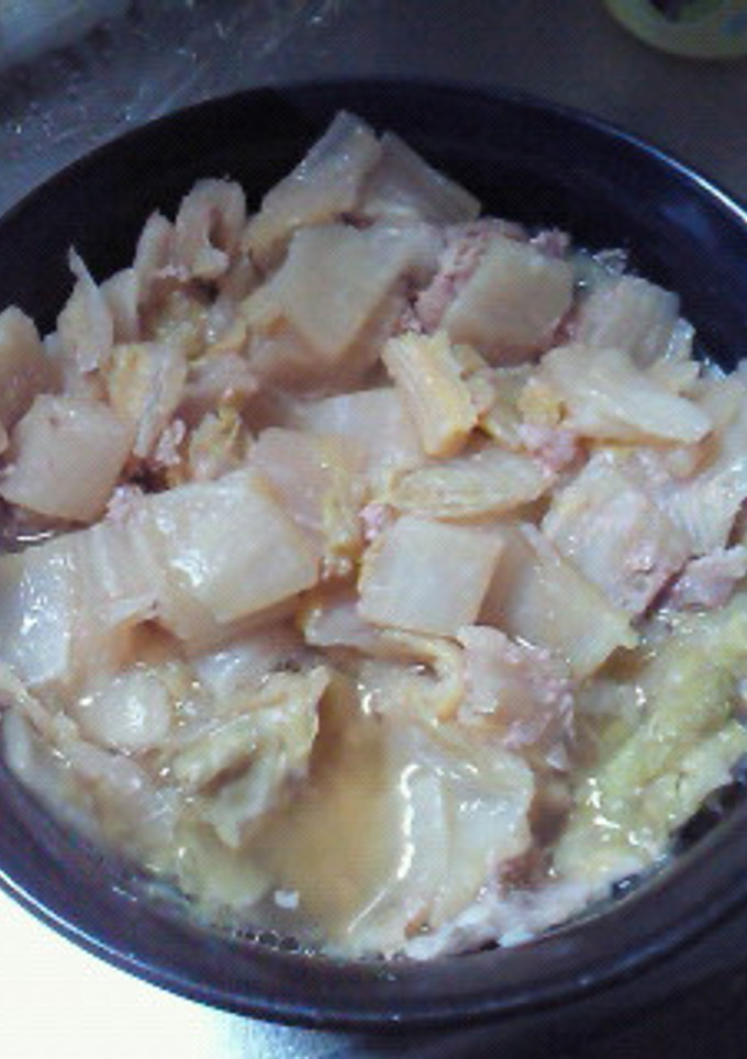 ☆炊飯器で☆豚肉と白菜の蒸し煮-レシピのメイン写真
