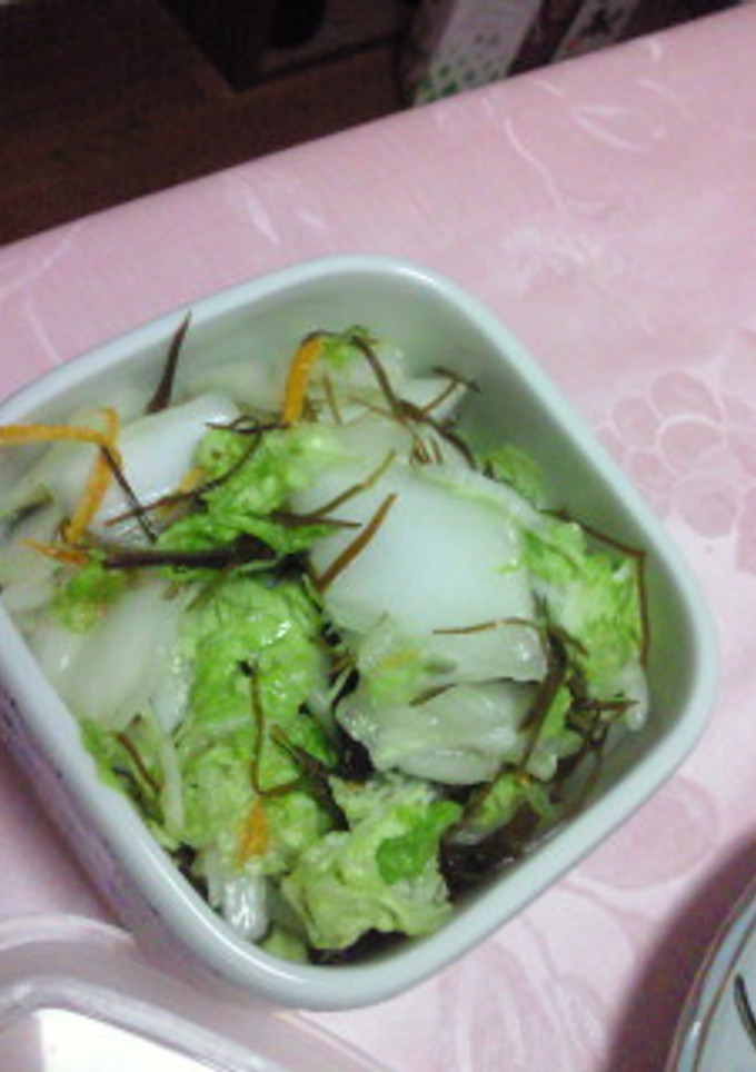 白菜の漬物-レシピのメイン写真