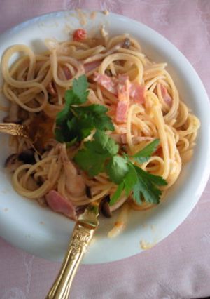 トマトクリーム風パスタ-レシピのメイン写真
