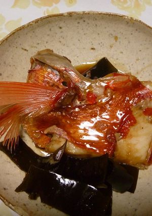 麺つゆde金目鯛の煮付け-レシピのメイン写真