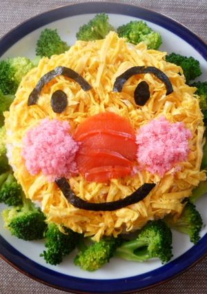 お誕生日に！アンパンマンちらし寿司★☆★-レシピのメイン写真