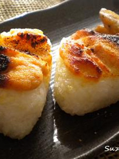 明太子焼きおにぎり-レシピのメイン写真