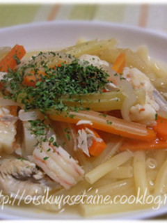 ブイヤベース風スープパスタ☆ヘルシー-レシピのメイン写真