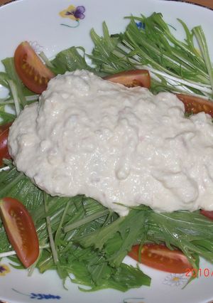 簡単☆節約☆ボリューム豆腐ツナサラダ-レシピのメイン写真