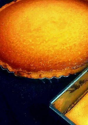 簡単濃厚チーズケーキ(タルト生地)-レシピのメイン写真