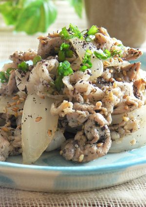 ♡ﾟ･*:豚肉のゆかりゴマﾟ･*:♡-レシピのメイン写真