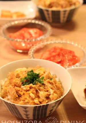 簡単にできちゃう☆鶏ささみ親子丼-レシピのメイン写真