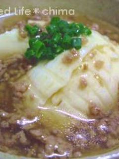 豆腐の肉あんかけ-レシピのメイン写真