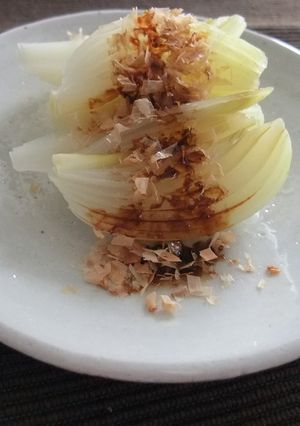 ４分で出来る！蒸し玉ねぎのおひたし-レシピのメイン写真