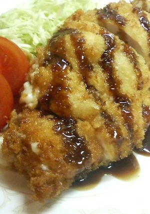 ♡ちょっと豪快がＢ級チキンチーズカツ♡　-レシピのメイン写真