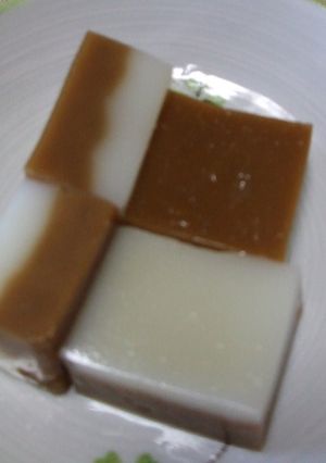 コーヒーとミルクの２色ゼリー☆-レシピのメイン写真