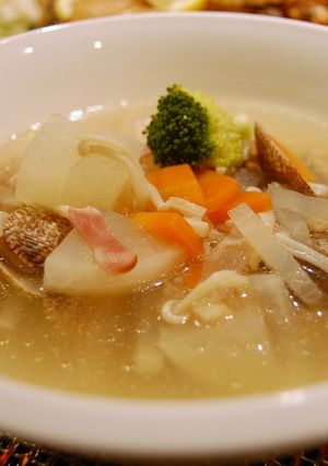 ほっこり優しい☆あさりとベーコンのスープ-レシピのメイン写真