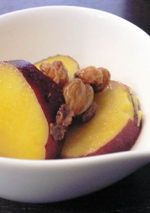 お弁当に♪　さつまいものレーズン煮-レシピのメイン写真