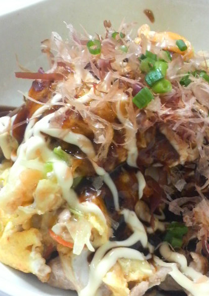 お好み焼き風たまごのおかず-レシピのメイン写真