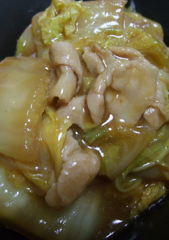 白菜と豚肉の炒め煮-レシピのメイン写真