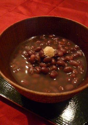 ぽかぽかあったか～　生姜ぜんざい-レシピのメイン写真