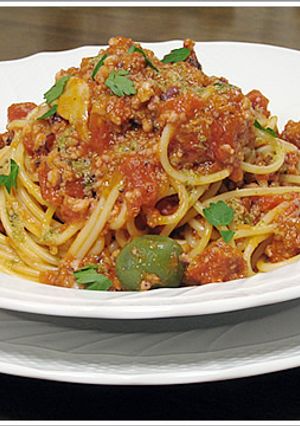タコの旨みを凝縮したタコのラグーのパスタ-レシピのメイン写真