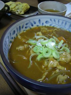 寒い日はコレ!!うちのカレーうどん-レシピのメイン写真