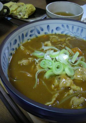 寒い日はコレ！！うちのカレーうどん-レシピのメイン写真