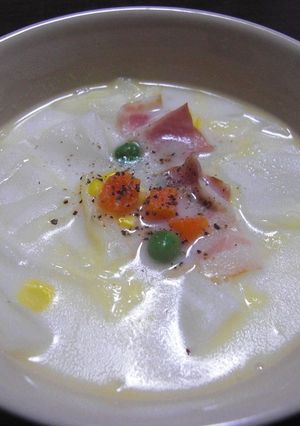 白菜のクリーム煮-レシピのメイン写真