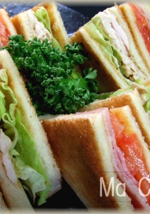 クラブハウスサンドイッチ-レシピのメイン写真