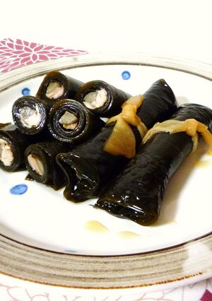 鶏ごぼう昆布巻き-レシピのメイン写真