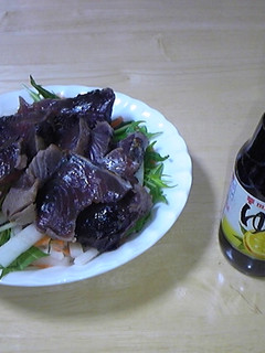 男の料理 ゆずぽんでカツオのたたきサラダ-レシピのメイン写真