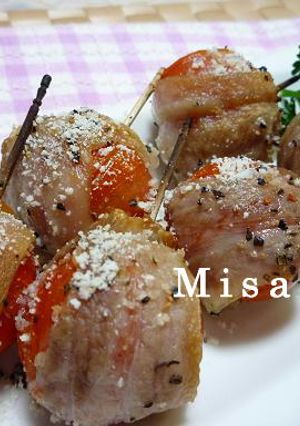ころころ豚肉巻きプチトマト-レシピのメイン写真