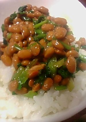 2010年七草納豆-レシピのメイン写真