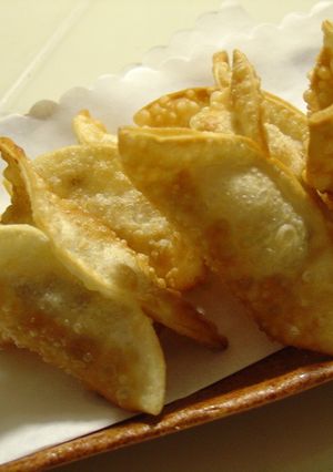 納豆とチーズの餃子揚げ-レシピのメイン写真