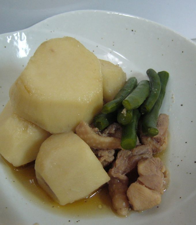 めんつゆde里芋と鶏肉の簡単煮物(^^♪-レシピのメイン写真