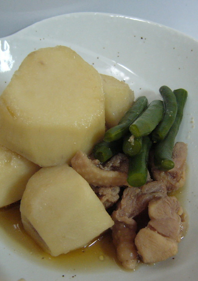 めんつゆde里芋と鶏肉の簡単煮物(^^♪-レシピのメイン写真