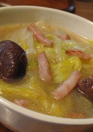 白菜とハムの中華スープ煮-レシピのメイン写真