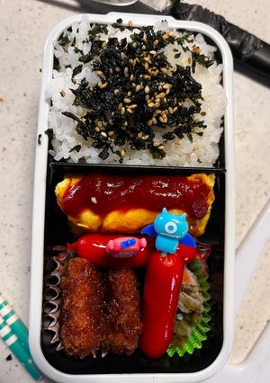 チキンピカタ弁当-レシピのメイン写真