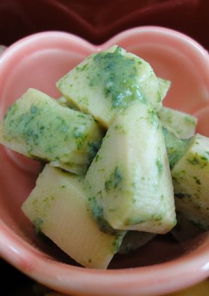 お節料理)竹の子の若菜和え-レシピのメイン写真
