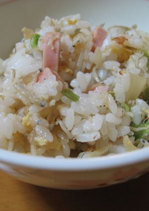 おさかなのソーセージ＆しらすの混ぜご飯-レシピのメイン写真