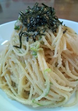 ごま油香る☆絶品たらこスパ-レシピのメイン写真
