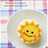 ゆで卵deおひさま＊キャラ弁おかず