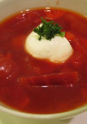 ローズ家のボルシチ-レシピのメイン写真