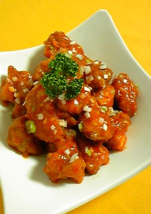 お酢入りで甘辛まろやか♪ 鶏チリ-レシピのメイン写真